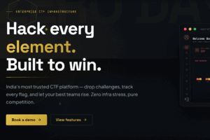 ZERO DAY ARENA product interface mockup
